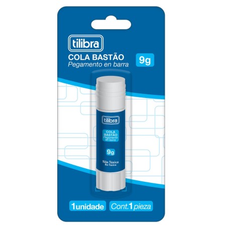 Foto ilustrativa Cola em Bastão 9g - Blister com 1 unidade