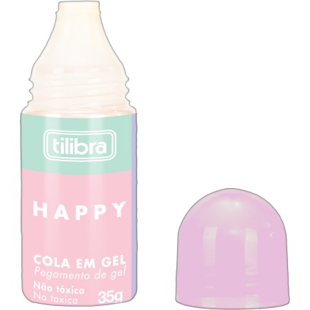 Foto ilustrativa Cola em Gel 35g Happy