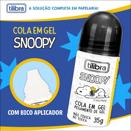 Foto ilustrativa Cola em Gel 35g Snoopy