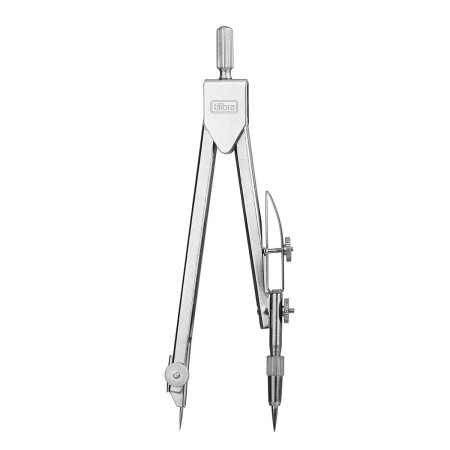 Foto ilustrativa Compasso Metal com Tira-Linha C502 com Estojo