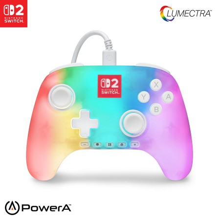 Foto ilustrativa Controle Advantage com Fio PowerA para Nintendo Switch 2 - Lumectra