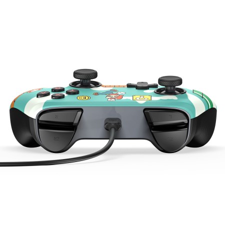 Foto ilustrativa Controle Advantage com Fio PowerA para Nintendo Switch 2 - Mario Time