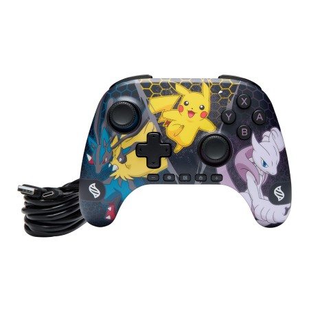 Foto ilustrativa Controle Advantage Sem Fio PowerA para Nintendo Switch 2 - Pokémon Mega Evolutions