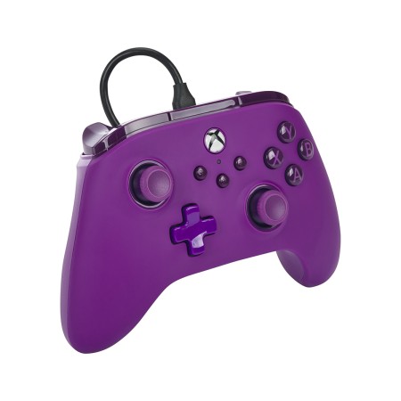 Foto ilustrativa Controle Avançado com fio Power-A para XBOX Serie X|S - Roxo