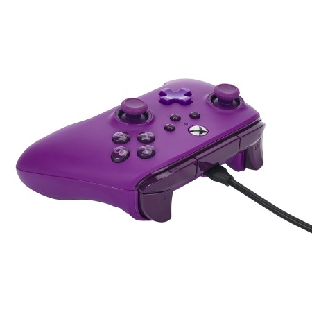 Foto ilustrativa Controle Avançado com fio Power-A para XBOX Serie X|S - Roxo