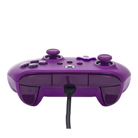 Foto ilustrativa Controle Avançado com fio Power-A para XBOX Serie X|S - Roxo
