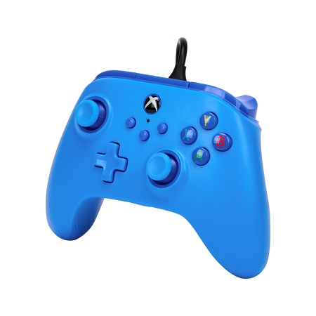 Foto ilustrativa Controle com fio Power-A para XBOX Serie X|S - Azul