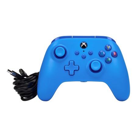 Foto ilustrativa Controle com fio Power-A para XBOX Serie X|S - Azul
