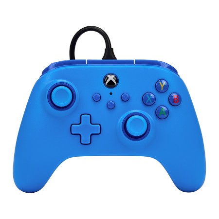 Foto ilustrativa Controle com fio Power-A para XBOX Serie X|S - Azul
