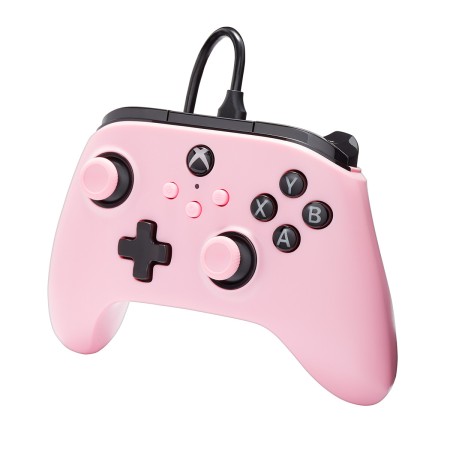 Foto ilustrativa Controle com fio PowerA para XBOX Serie X|S - Rosa