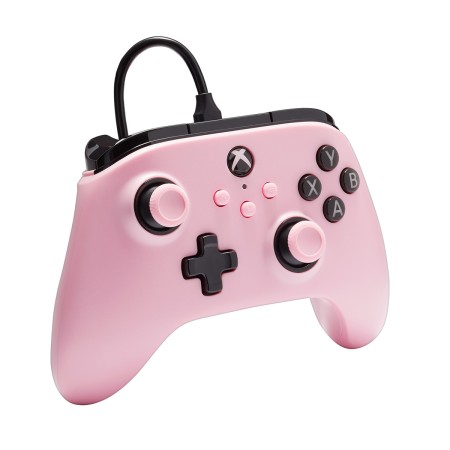 Foto ilustrativa Controle com fio PowerA para XBOX Serie X|S - Rosa
