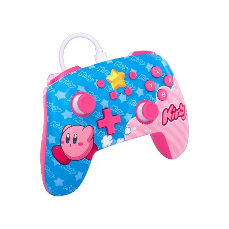 Foto ilustrativa Controle Enhanced Com Fio Power-A para Nintendo Switch - Kirby