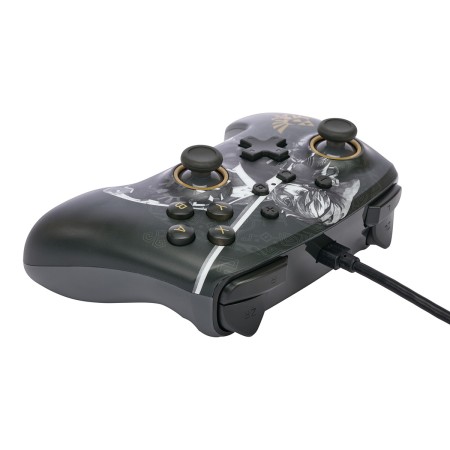Foto ilustrativa Controle Enhanced Com Fio Power-A para Nintendo Switch - Zelda Battle-Ready Link