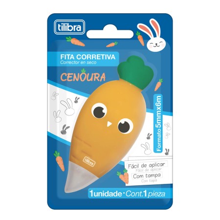 Foto ilustrativa Corretivo em Fita Cenoura 5mmX6m