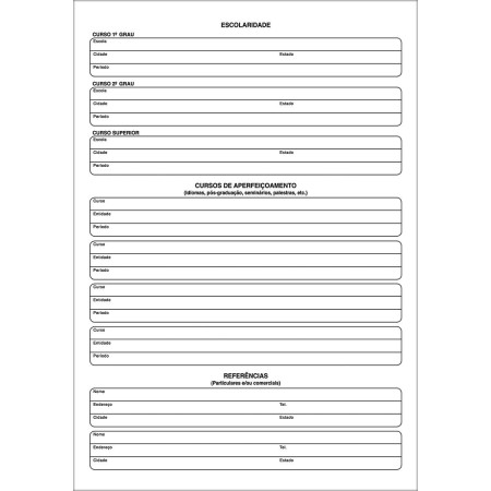 curriculo vitae