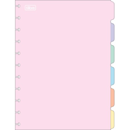 Foto ilustrativa Divisórias Pastel para Tilidisco Universitário