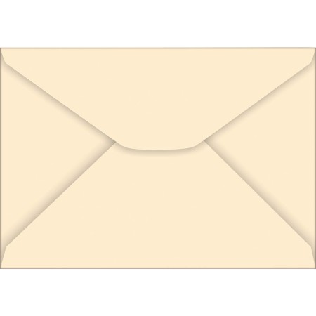 Foto ilustrativa Envelope Carta TB11 Creme 114x162mm - Caixa com 100 Unidades