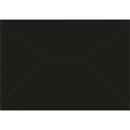 Foto ilustrativa Envelope Carta TB11 Preto 114x162mm - Caixa com 100 Unidades