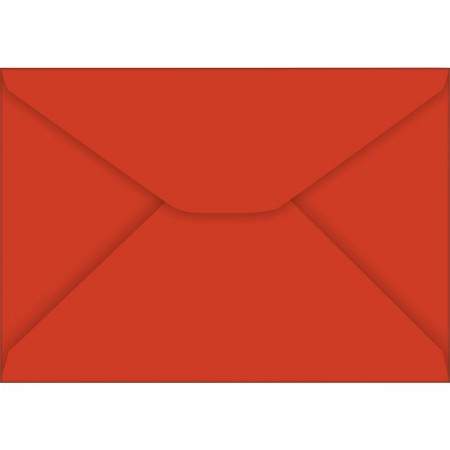 Envelope Carta TB11 Vermelho 114x162mm - Caixa com 100 