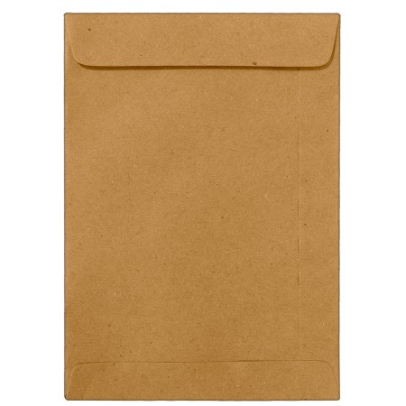 Foto ilustrativa Envelope Saco Kraft Natural KN36 260x360mm - Caixa com 250 Unidades