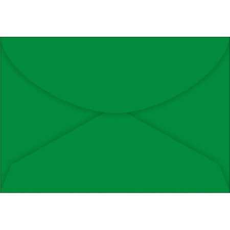 Foto ilustrativa Envelope Visita TB72 Verde 72x108mm - Caixa com 100 Unidades