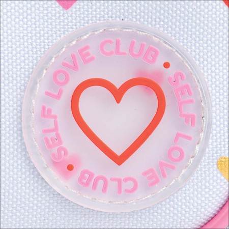 Foto ilustrativa Estojo Box Académie Coração Metalizado Azul