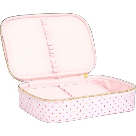 Foto ilustrativa Estojo Box Académie Coração Metalizado