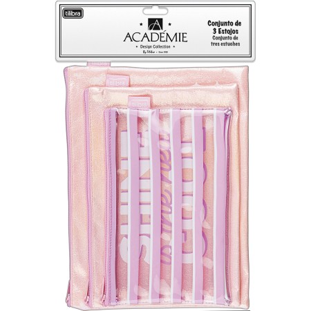 Foto ilustrativa Estojo Conjunto Slim Académie Shine