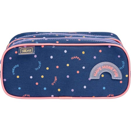 Foto ilustrativa Estojo Duplo Grande Académie Dots