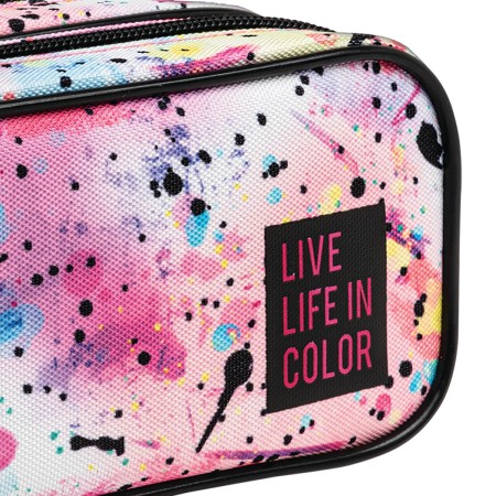 Foto ilustrativa Estojo Duplo Grande Académie Splashes Branco