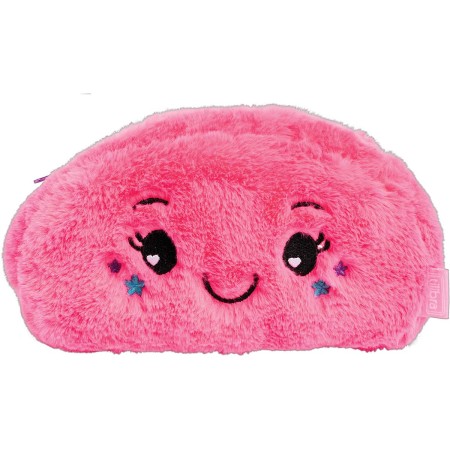 Foto ilustrativa Estojo M 2 Faces Pelúcia Humor