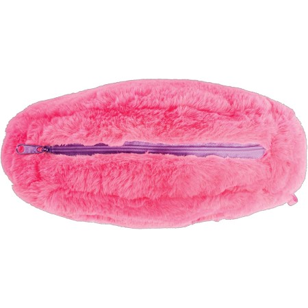 Foto ilustrativa Estojo M 2 Faces Pelúcia Humor