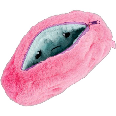 Foto ilustrativa Estojo M 2 Faces Pelúcia Humor