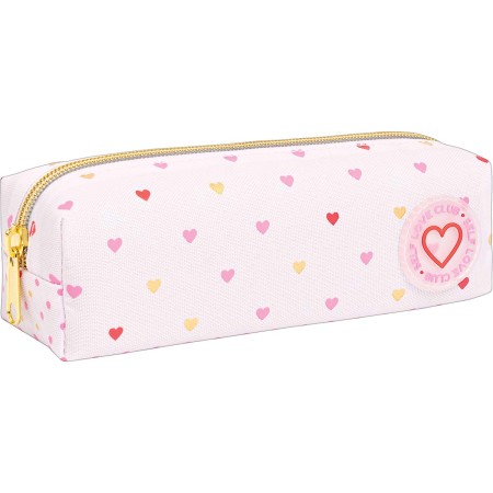 Foto ilustrativa Estojo Médio Académie Coração Metalizado