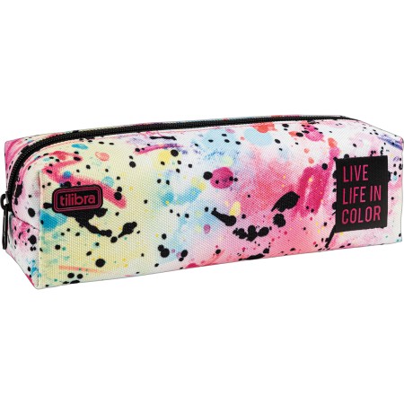 Foto ilustrativa Estojo Médio Académie Splashes Branco