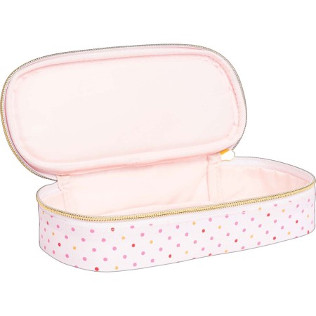 Foto ilustrativa Estojo Minibox Academie Corações Metalizados