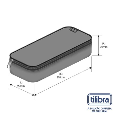 Foto ilustrativa Estojo Minibox Happy Lilás