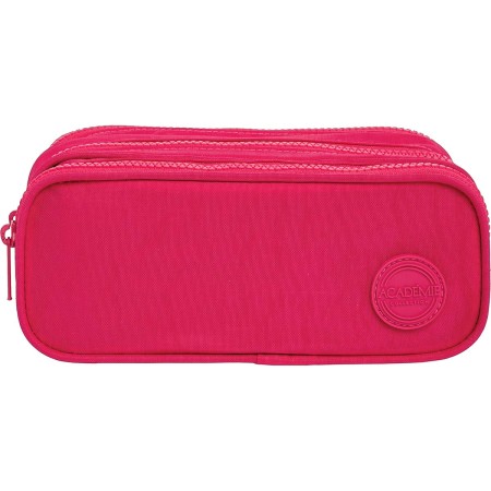 Foto ilustrativa Estojo Triplo Grande Académie Cereja