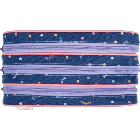 ゆきべー　3点おまとめ Estojo Triplo Grande Académie Dots - Académie - Mochilas e Estojos