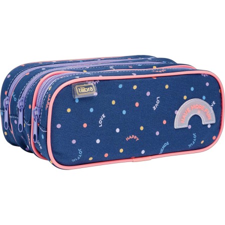 ゆきべー　3点おまとめ Estojo Triplo Grande Académie Dots - Académie - Mochilas e Estojos