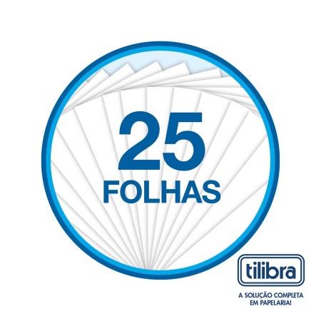 Foto ilustrativa Etiqueta Adesiva Inkjet/Laser Carta 25,4mmx66,7mm TB6280 750 Unidades