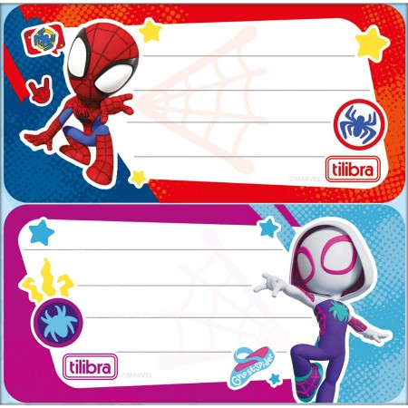 Foto ilustrativa Etiqueta Adesiva Spidey
