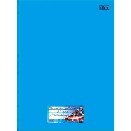 Foto ilustrativa Etiqueta Escolar Adesiva Avengers