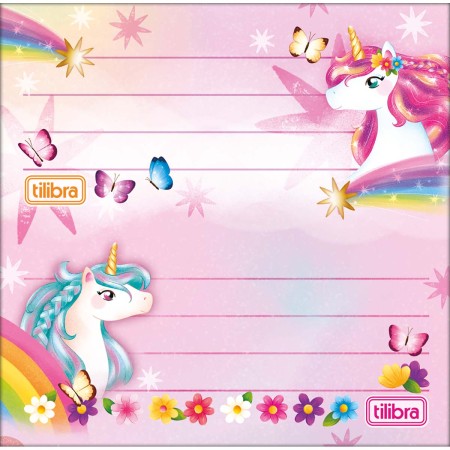 Foto ilustrativa Etiqueta Escolar Adesiva Blink