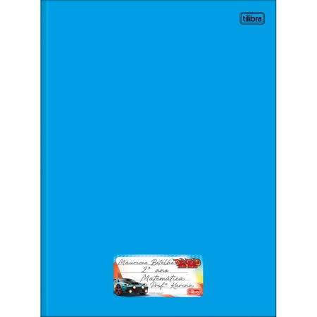 Foto ilustrativa Etiqueta Escolar Adesiva Hot Wheels