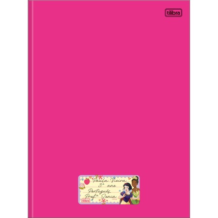 Foto ilustrativa Etiqueta Escolar Adesiva Princesas
