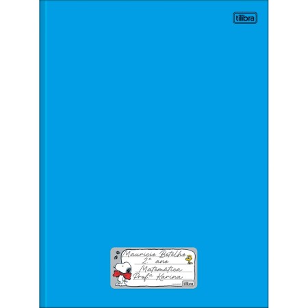 Foto ilustrativa Etiqueta Escolar Adesiva Snoopy