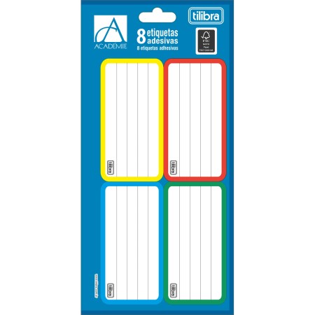 Foto ilustrativa Etiqueta Escolar Adesiva