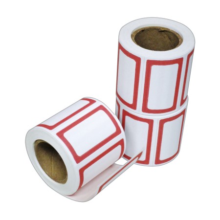 Foto ilustrativa Etiqueta Média para Preço - Pacote com 3 rolos