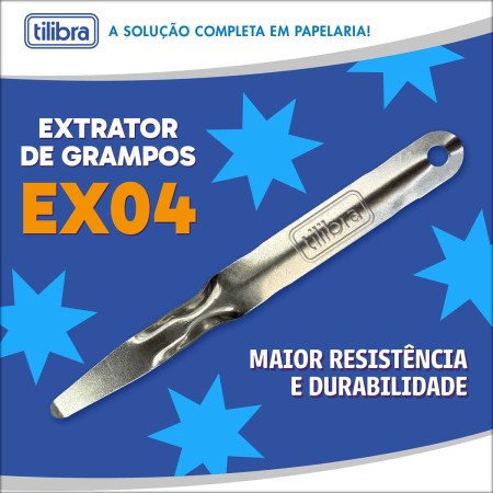 Foto ilustrativa EXTRATOR DE GRAMPOS ESPÁTULA EX04